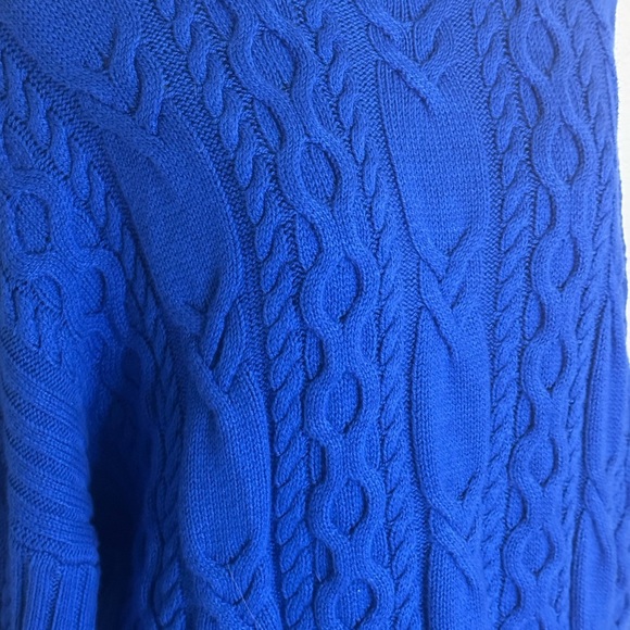 & OTHER STORIES Wool Cotton Cable‎ Knit Sweater Oversized Turtleneck Size M NWT - Picture 10 of 13